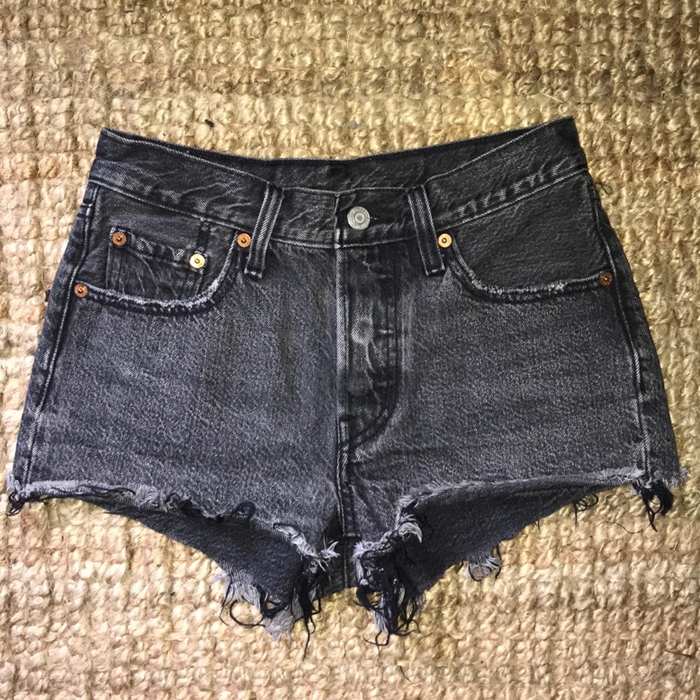 Levi’s 501 Mid-Rise Denim Shorts